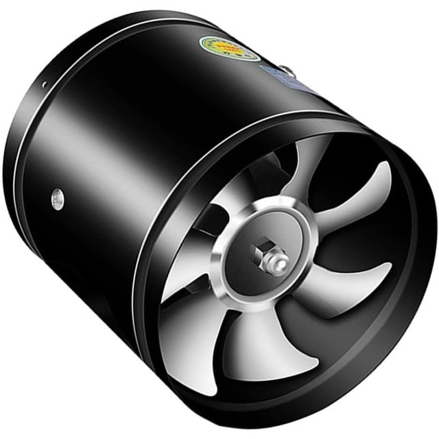 SHSLING 4/6/8/10 Inch Pipe Exhaust Fan,Low Noise Inline Duct Booster Exhaust Fan, Multifunctional Powerful Mute Extractor Ventilator