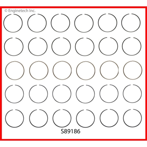 RINGS GM CHEV 3.1L 189 FO