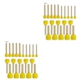 thumbnail image 3 of Vogacara 20 piezas pinceles de esponja para plantillas, esponjas para pintar DIY, pinceles para manualidades de dibujo para niños con mango de 2piezas, 3 of 6