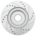 thumbnail image 5 of TRQ Front Performance & Brake Rotor & Metallic Pad Kit w/Chemicals BKA17292 Fits select: 2002-2008 SUBARU IMPREZA, 2009-2010 SUBARU IMPREZA 2.5I, 5 of 8