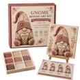 thumbnail image 2 of Gnome Mosaic Art Kit DIY Handmade Craft with Colorful Tiles, Beginner Friendly Mosaic Craft Kit for Adults, 3.94 x 3.94 Inch Home Desk Shelf Decor Gift, 2 of 6