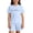 Light Blue&&100, variant on CONROSES Toddler Girls Casual Clothes Set Letter Graphic Y2K Short Sleeve T Shirts Shorts Outfits for Kids, Sizes 4-5 Years