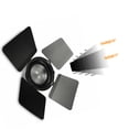 thumbnail image 2 of Fresnel Mount,Fresnel Mount Adapter With Barn Doors Led Video Storm Video Storm Cob Barn Doors Mount Cob 120t 120d Storm Cob 120t Mount Led Video Mount Adapter With Doors Mount Led Studio, 2 of 7