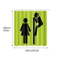 thumbnail image 3 of Fiogavroetic Divers Motifs Rideau de Douche Rideau de Douche Salle de Bain Rideau de Douche Impression Numérique Rideau de Douche en Polyester, 3 of 3