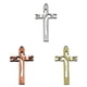 thumbnail image 1 of Christian Vintage Cross Llavero Metal Católico Colgante Religioso Colgante, 1 of 2
