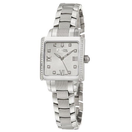Accutron Women's 'Masella' Water-Resistant Stainless-Steel Quartz Watch 63R103