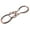 Red Copper, variant on Metal Solution Unlock Puzzle Brain Teaser Educational Toys Adult