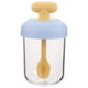 thumbnail image 1 of Vasos para parfait de yogur con tapa, cucharas, recipientes para avena, vaso portátil para ensalada, recipiente reutilizable de doble capa para escurrir frutas, para desayuno, leche, avena y cereales., 1 of 7