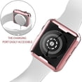 thumbnail image 4 of SPYCASE Clear Case Compatible for Apple Watch 41mm with Buit in TPU Screen Protector All-Around Protective Case High Defination Ultra-Thin Cover for Apple Watch 41mm Series SE 8 7 Clear (2 Pack), 4 of 7