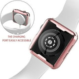 SPYCASE Clear Case for Apple Watch 40mm with Buit in TPU Screen ...