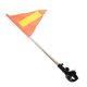 thumbnail image 5 of CRAFTHROU Banderín De Seguridad Para Y Scooter Con Mástil De Acero Inoxidable Y Reflectante, 5 of 8