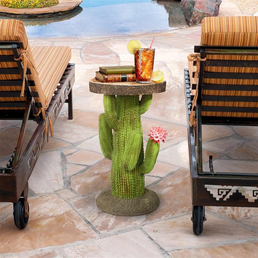 Design Toscano Saguaro Cactus Arizona Desert Sculptural Table Walmart