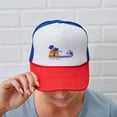 thumbnail image 6 of CafePress - Costa Rica - Adjustable Unisex Printed Trucker Hat with Mesh Back, 6 of 10