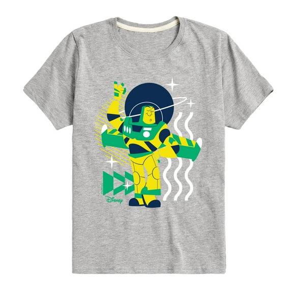 Toy Story - Buzz Shapes - Toddler & Youth Short Sleeve Graphic T-Shirt