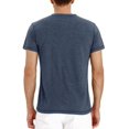 thumbnail image 4 of Iceglad Mens Fashion Casual Front Placket Basic Short Sleeve Henley T-Shirts, 4 of 10