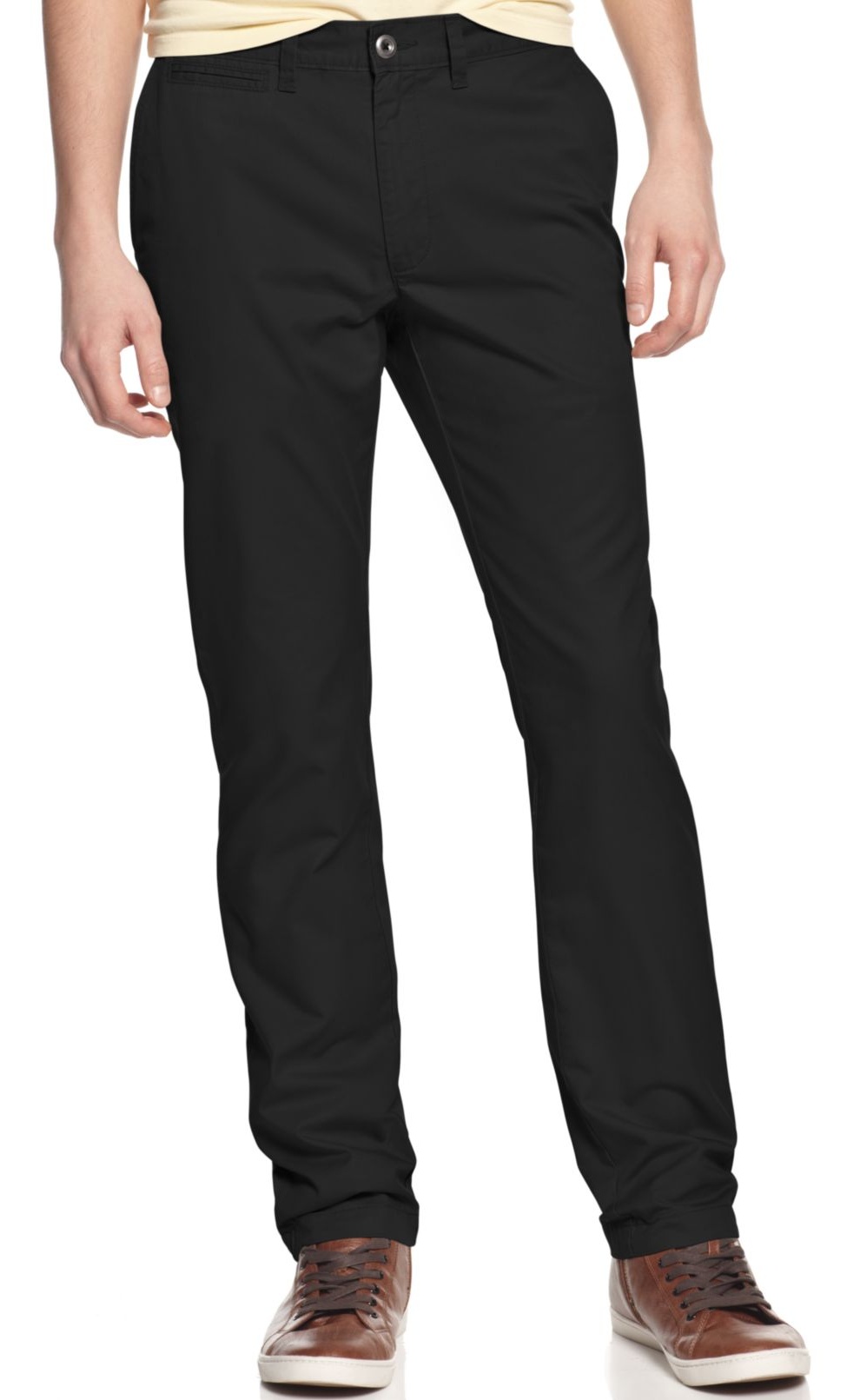 Mens Size 34x32 Button-Fly Chino Pants 
