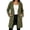 D02 Green, variant on Brnmyaeo Women's Zip Up Long Hoodies Oversized Fleece Tunic Sweatshirts with Pockets Casual Waist drawstring Jacket Coats Fall Trendy Zipper Hoodie