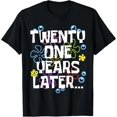 thumbnail image 1 of Camiseta 21 Años Después - Regalo Cumpleaños Mujer - Talla XL Negro, 1 of 7