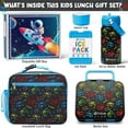 thumbnail image 2 of Bento Lunch Box Set for Teen, Adult - 32oz Bento Box with Sauce Container, Ice Pack, 14oz Stainless Steel Water Bottle, Reusable Lunch Tote (Gamepad), 2 of 9