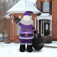 thumbnail image 4 of Baltimore Ravens Inflatable Santa, 4 of 5