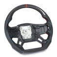 thumbnail image 4 of Steering Wheel,Custom Carbon Fiber Steering Racing Steering Wheel Flat Bottom Steering Wheel Compact and Lightweight, 4 of 5