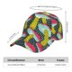 thumbnail image 2 of Fotbe Green Mushroom Gorro Clásico de Béisbol, Gorra Ajustable con Broche Snapback, Gorro de Exterior de Algodón Suave, 2 of 6