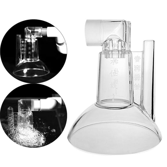 O2 Adaptador de enriquecimiento Boquilla de salida de agua Filtro fácil de limpiar Filtro de pescado Adaptador de tubo de instalación fácil Aumento de