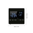 thumbnail image 4 of Termostato De Pantalla Táctil Lcd, Controlador De Temperatura Termostato De Calefacción De Suelo Eléctrico Para El Hogar matsuzay HA025275-01, 4 of 7