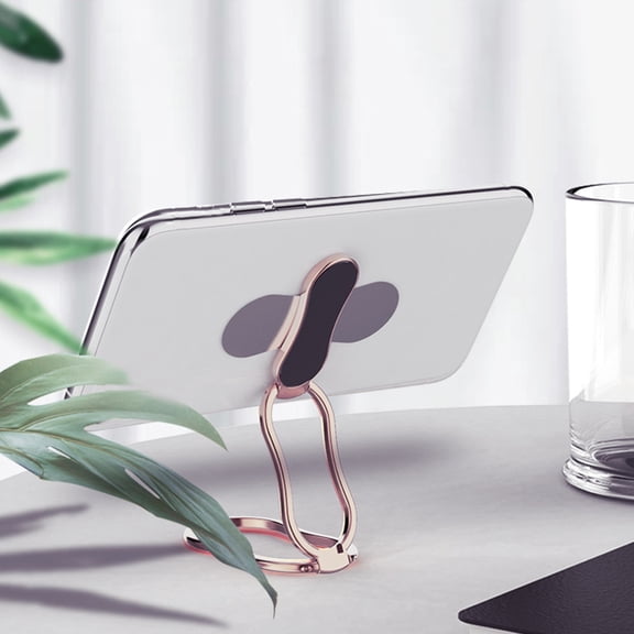 ETEREAUTY Rose Mobile Phone Stand with Adjustable Multi-Angle Double Design for Desktop and Outdoor Use