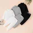 thumbnail image 2 of 6PCS KEXE 2T Boys Clothes Toddler Boy Clothes 2T Kid Toddler Boy Clothes Sweatshirt And Casual Pants Boys Fall Winter Outfits 0-3 Months, 2 of 5
