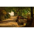 thumbnail image 2 of Appian, Adolphe 14x10 Gold Ornate Wood Framed with Double Matting Museum Art Print Titled - Well at the Side of a Road, 2 of 4