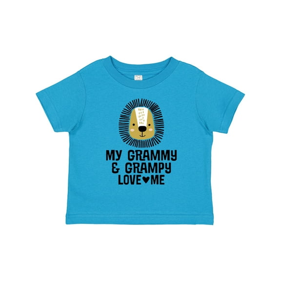 Inktastic My Grammy and Grampy Love Me Boys Toddler T-Shirt