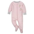 thumbnail image 2 of Wonder Nation Baby Neutral Zip Up Sleep ‘N Play Footed Pajamas, 2-Pack, Sizes Newborn - 6/9 Months, 2 of 8