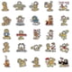 thumbnail image 2 of 50 Cute Cartoon Garfield Stickers, 2 of 5
