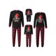 thumbnail image 1 of Pijama navideño para padres e hijos, conjunto de pantalón y camiseta de manga larga con estampado de letras para niño/niña, papá/mamá / Mono, 1 of 5
