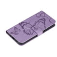 thumbnail image 5 of Dteck for Samsung Galaxy A53 5G Case Wallet,Women Flip Folio Cover with Butterfly Embossed PU Leather Kickstand Credit Card Holder Slots Magnetic Wrist Strap Purse for Samsung A53 5G,Purple, 5 of 7