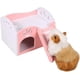 thumbnail image 1 of Casa escondite, casa para hámster, casa duradera para mascotas, para hábitat de animales pequeños(pink), 1 of 3