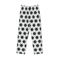 thumbnail image 5 of Balery Soccer print Men's Pajama Pants,Ultra Lightweight Pjs,Lounge Pant-Small, 5 of 9