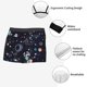thumbnail image 3 of Balery Galaxy2 Calzoncillos bóxer para hombre, ropa interior de algodón suave y transpirable con cinturilla de nailon-Large, 3 of 5