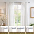 thumbnail image 2 of Heavy Duty Adjustable Curtain Rods for Windows, 1-Inch Diameter Curtain Rod, 32-96 Inches (Silver gray), 2 of 7