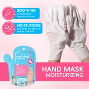 Mooyam Moisturizing Hand Mask with Avocado, Hydrating Hand Masks for Dry Cracked Hands, Dry Skin Moisturizer for Soft and Smooth Touch Hands - Men Women - 5 Pairs