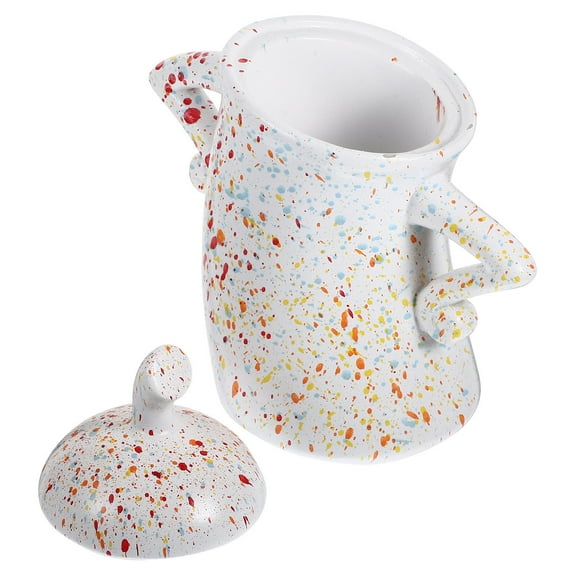 FRCOLOR MLINS Canister Set with Attitude for Kitchen Tea Coffee and Sugar Storage 1 Set