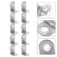 thumbnail image 1 of BESTYASH 1Jgo Abrazadera De Metal Para Estantes Esquinero Plateado Resistente Y, 1 of 6