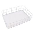 Wrought Iron Wire Storage Basket Fruit Sundries for Pantry Household