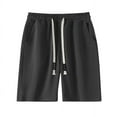 thumbnail image 3 of Birdeem Mens Shorts Mens Summer Casual and Comfortable Drawstring Pocket Elastic Waist Shorts, 3 of 8