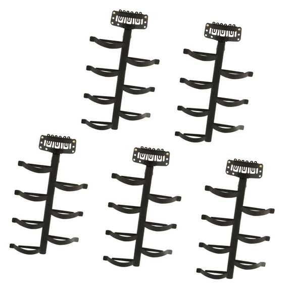 BELOVING Fashionable Braiders Hair Styling Maker Braid Tool 5pcs - Black, as described