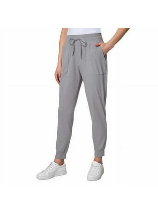 Mondetta Women's Brushed Peached Melange Jogger Pant with Pockets