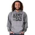 thumbnail image 5 of US Army Dad Military Star Logo Hoodie Hooded Sweatshirt Men Brisco Brands S, 5 of 6