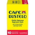 thumbnail image 4 of Cafe Bustelo Espresso Style Dark Roast Coffee, Single Serve Pods, 10 Count, 4 of 11