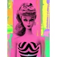 thumbnail image 4 of Stephen Chambers 19x24 Black Modern Wood Framed Wall Art Titled - Barbie Four, 4 of 6